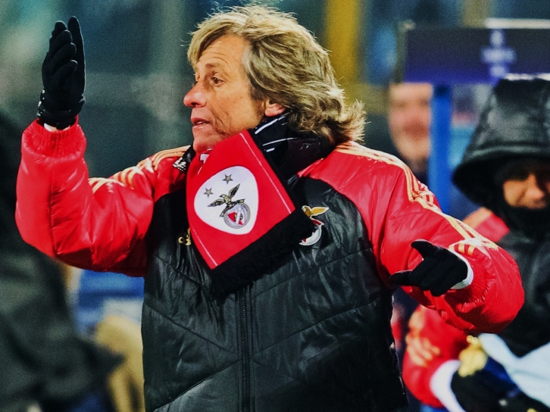 Jorge Jesus has Benfica on the march as they aim to regain the Portuguese Primeira Liga